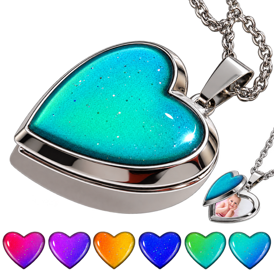 Collar Corazón Mágico — El Collar que Cambia de Color